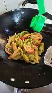 Make Fried tomatoes step 6