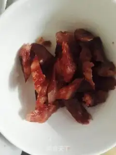 Make Garlic sausages step 1