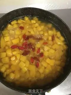 Make Wine and sweet potato soup step 5
