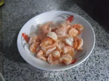 Make Shrimp ball broccoli step 7