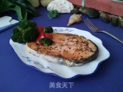Make Fried salmon step 7