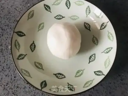 Make Red sugar rice balls step 1