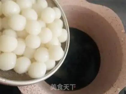 Make Red sugar rice balls step 6