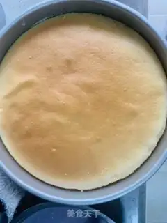 Make Blueberry double mousse cake step 1
