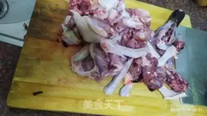 Make Fried duck step 1