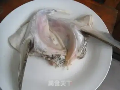 Make Burning fish jaws step 1