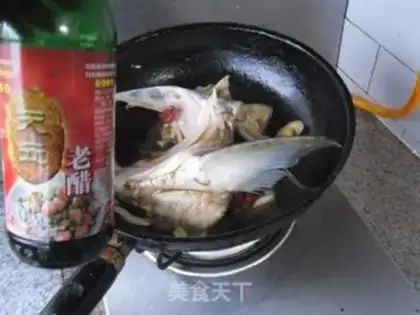 Make Burning fish jaws step 6
