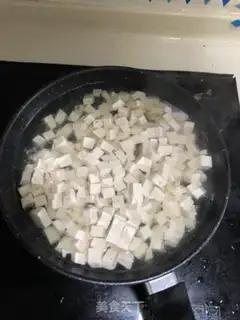 Make Crab butter tofu step 1