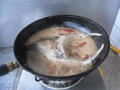 Make Burning fish jaws step 8