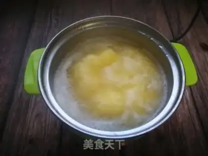 Make Corn congee step 3