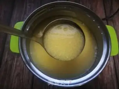 Make Corn congee step 5