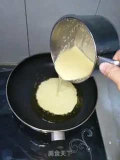 Make Sesame egg pancakes step 8