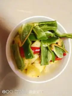 Make Pineapple for five flowers step 2