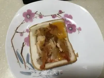 Make Shrimp cheese toast step 2