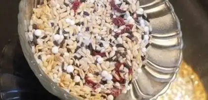 Make The gruel and porridge step 0