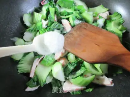 Make Shrimp-flavored vegetables step 6