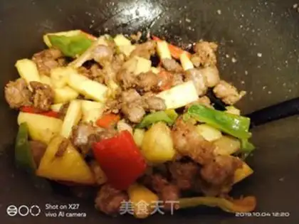 Make Pineapple for five flowers step 9
