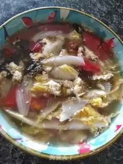 Make Homemade dolls and egg soup step 5