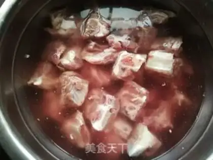 Make Garlic ribs step 1