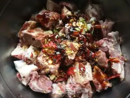 Make Garlic ribs step 4