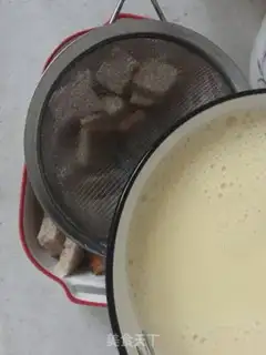 Make Milk toast pudding step 2