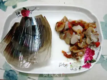 Make Garlic fan steam tape step 0