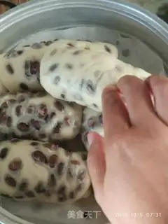 Make Red bean rolls step 7