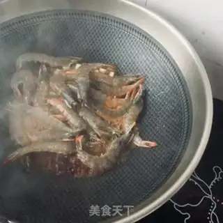 Make Peaches fried shrimp step 12