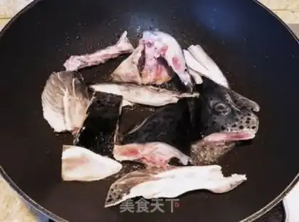 Make Home burning salmon heads step 2