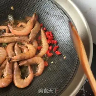 Make Peaches fried shrimp step 14