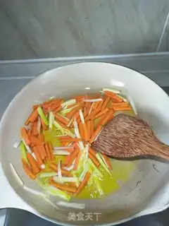 Make Bean-dried cabbage step 5