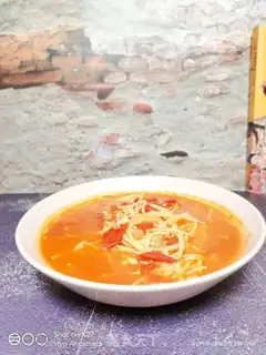 Make Golden mushroom tomato soup step 6