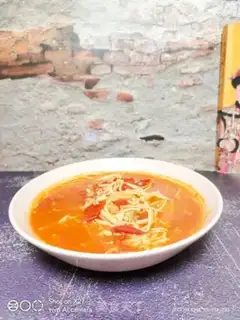 Make Golden mushroom tomato soup step 7