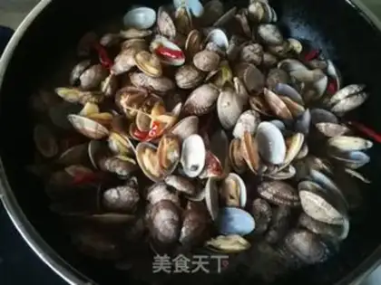 Make Spicy clams step 7