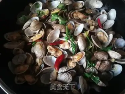 Make Spicy clams step 9