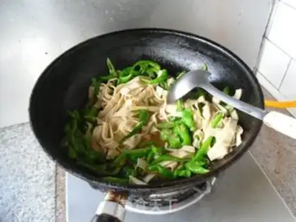 Make Hot peppers for bean skin step 8