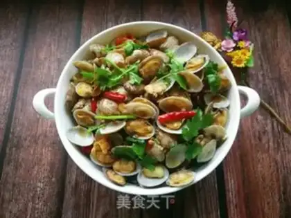 Make Spicy clams step 10