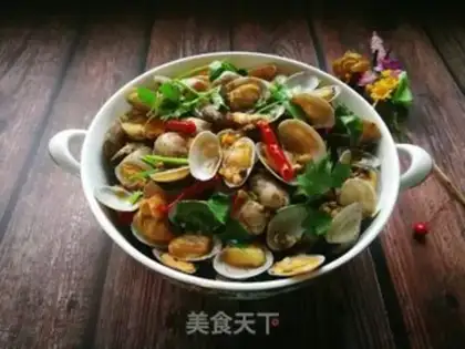 Make Spicy clams step 11