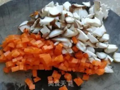Make ♪ Cream mushroom egg fried rice ♪ step 2