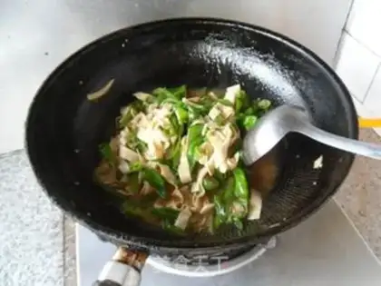 Make Hot peppers for bean skin step 11