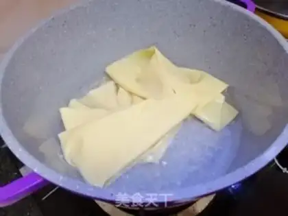 Make Spinach tofu step 2