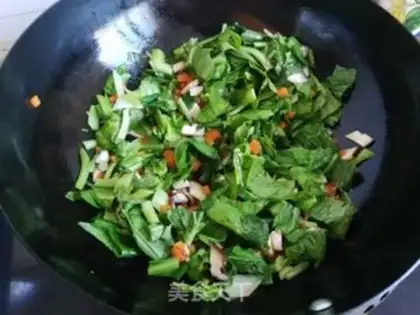Make ♪ Cream mushroom egg fried rice ♪ step 6