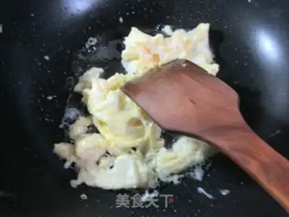 Make Blue pepper, white duck eggs step 4