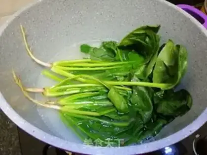 Make Spinach tofu step 3