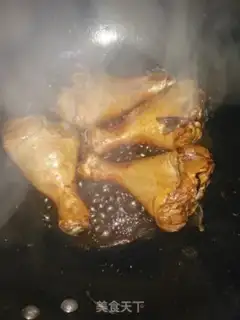 Make The chicken leg is red step 6