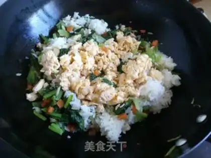 Make ♪ Cream mushroom egg fried rice ♪ step 8
