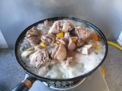 Make Burning geese with leather step 3