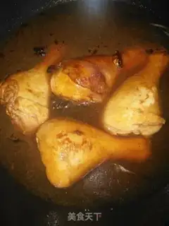 Make The chicken leg is red step 7