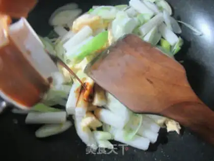 Make Duck eggs, fried cake step 7