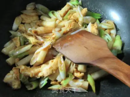 Make Duck eggs, fried cake step 8